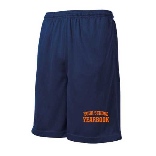 Embroidered Sport-Tek 9 Inch Mesh Pocket Shorts